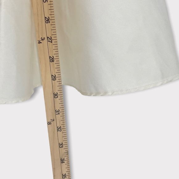 Calvin‎ Klein Ivory Wedding Strapless Dress - Picture 4 of 9